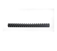 Dorsi plastici a 21 anelli GBC CombBind 28 mm A4 nero - fino a 240 fogli conf da