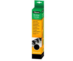 Dorsi plastici FELLOWES nero ad anello t conf.100 - 5346507