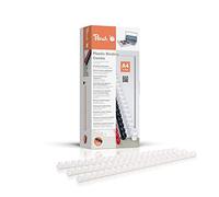 Peach Dorsi plastici PB412-01 12 mm A4 95 fogli Bianco