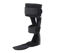 Dorsiflexion - Tutore per piede regolabile per supporto della caviglia, stabilizzatore leggero con polsino imbottito per polpaccio, design flessibile, recupero da infortuni, adatto alle scarpe, piede