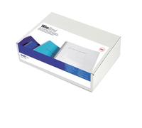 GBC Dorsi spirale IbiWire metallo 21 anelli 10 mm argento scatola 100 pezzi