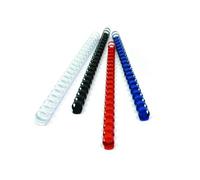 Dorsini Spiralati Plastici GBC - 25 mm - 225 Fogli - 4028202 (Bianco Conf. 50)