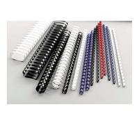 Dorsini Spiralati Plastici Ovali GBC - 38 mm - 330 Fogli - 4028205 (Bianco Conf.