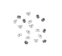 Dorso per orecchino allergico Hypo Placcato in Argento Portatile e utile Durability And Fashion