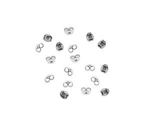 Dorso per orecchino allergico Hypo Placcato in Argento Portatile e utile Durability And Fashion