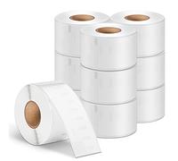 Doruimi 10 Rotoli 99012 Etichette per Indirizzi Grandi Compatibile con DYMO S0722400 36mm x 89mm Etichette Spedizione Autoadesive, Utilizzo per DYMO Label Writer 450 4XL 400 330, 260 Etichette/rotolo