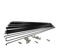 DoRysk 36 pezzi 14G Bicycles Spokes with Nipples 170 mm-290 mm Stainless Steel Electric Copper Mountain Bike Accessories Spoke (286 mm)