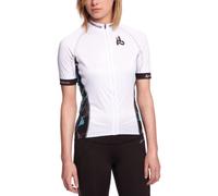 Dos Caballos, Nuova - Maglia a Maniche Corte, Donna, Bianco (Turquoise/Black/White), M