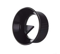 Dosa i tuoi terreni come un professionista con questo pratico set di dosatori per moka e caffè con anello dosatore e pressino (nero 82 mm)