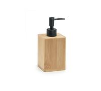 Dispenser sapone Bonnie in bambù naturale/nero Naturale-nero
