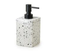 Dosa Sapone da Appoggio Cm (Lxpxh): 7 x 8,2 x 16,2 Bianco Nero GDY