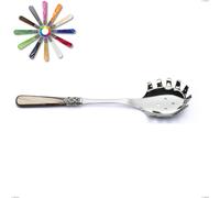 Dosa spaghetti Ginevra, (acciaio 18.10 aisi304), manico in nylon, Lunghezza 236 mm multicolor
