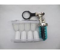 DOSAKIT250 DOSATORE PROPORZIONALE ANTICALCARE 1/2" + 8 RICARICHE 10456090 GEL