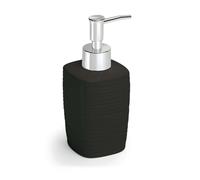 Dosasapone bagno Kelly in ceramica 240 ml nero Nero