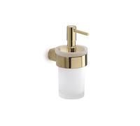 Dosasapone con erogatore in plastica da muro in ottone e Cromall PI81 Gedy serie