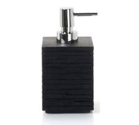 Dosasapone dispenser liquido d'appoggio Gedy Quadrotto nero QU81-14