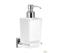DOSASAPONE DOSATORE SAPONE LIQUIDO BAGNO OTTONE VETRO SATINATO COLORADO
