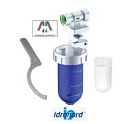 DOSATORE BLU POLIFOSFATI ANTICALCARE X CALDAIA CON VALVOLA E CHIAVE IN OMAGGIO