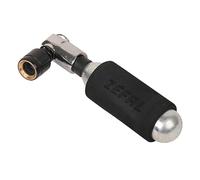 Pompa per bicicletta Zefal Ez Big Shot + 16 G Cartrige nero argento (16 g)