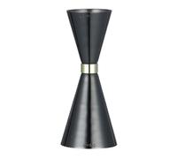 Dosatore Cocktail Doppio cocktail Jigger Bar Cocktail Dosatore Liquore Misurino Martini Barra degli strumenti for misurare(Ring Black 25 50ml)