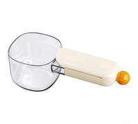 Dosatore con Chiusura per Riso Farina Grani Dosatore con Chiusura(Creamy Yellow)