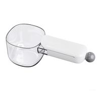 Dosatore con Chiusura per Riso Farina Grani Dosatore con Chiusura(Pearl White)