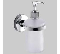 DOSATORE CON EROGATORE FELCE Cromo-Vetro Accessori Bagno Ottone Gedy