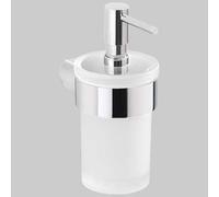 DOSATORE CON EROGATORE PIRENEI Ottone Cromato-Vetro Accessori Bagno Ottone Gedy