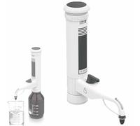 Dosatore Da Flacone Regolabile per Analisi Quantitative, Dosatore Digitale Da Flacone con Pulsante Di Scala E Doppie Valvole, per Uso In Laboratorio In Esperimenti Di Chimica,0.5-2.5ml