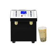 Dosatore di Fruttosio Distributore Di Fruttosio 24 Griglie Macchina Quantitativa Macchine Distributrici Sciroppo A Doppio Cilindro(Black double tank)