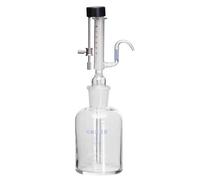 Dosatore Di Liquidi Microregolabile, Dispositivo Di Dosaggio In Vetro Da 1/5 Ml, Con Manopola Di Regolazione In Acciaio Inossidabile, Design Filettato, For Misurazioni Di Laboratorio(5ml 250ml)