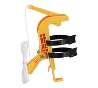 Dosatore di prolunga, adattatore, dosatore regolabile con asta telescopica da 2,8 m, per bombolette spray, spray spray per vespe, colore spray (giallo)