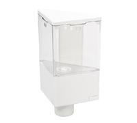 DOSATORE DI SAPONE LIQUIDO QUICK SOAP SERIE LINEA Bianco