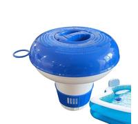 Dosatore per piscina, dispenser di cloro per piscina, dispenser di cloro, galleggiante, dispenser per compresse di cloro, piscina e spa, supporto per compresse di cloro con grande capacità