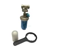 DOSATORE POLIFOSFATI ANTICALCARE 1/2" ATTACCHI RUOTABILI BYPASS + CHIAVE