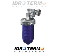 DOSATORE PROPORZIONALE POLIFOSFATI IN OTTONE CON BY PASS-ATTACCO MOBILE CALDAIA