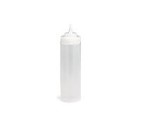 Dosatore Squeeze in plastica trasparente per olio aceto ml 350 cod.DS01872LU cm 22h diam.6 by Varotto & Co.