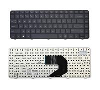 Dosens - Tastiera per computer portatile HP CQ57 CQ58 G4-1000 G6-1000 2000-100 2000-200 2000-300 2000T-300 2000-400 2000-340CA 2000-350US 2000-351NR 2000-352NR 2000-2d07CA 2000-2d09CA 2000-2d09WM, colore: nero