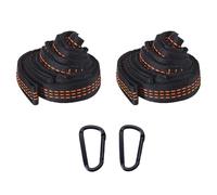 DOSERTY 2Pcs Outdoor Camping Amaca Cinghia Rinforzata Nylon Cinghia Cinghia Corda Sospensione Amaca Portatile Accessori Nylon Corda Cintura