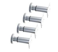 DOSERTY 4Pcs Regolabile Telescopico Gabinetto Gamba Mobili Suport Piedi Metallo Piede Rotondo Armadio Da Cucina Gambe Hardware