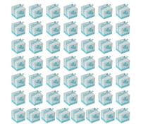 DOSERTY 50Pcs Piazza Caramelle Scatole Multipurpose Raccolta Titolare Forniture Per La Casa Per Bambino Matrimonio Compleanno