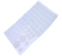 DOSERTY Adesivo di avvertimento notturno per biciclette Motocycle Car Strong Adesivi riflettenti Caschi da bici Avviso facile da usare