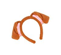 DOSERTY Cerchietti per capelli con orecchie da cucciolo per studio fotografico Halloween oggetti di scena accattivanti per feste di Halloween da indossare tutti i giorni copricapo carino animale