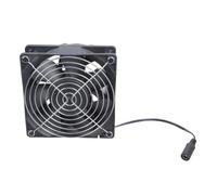 DOSERTY Doppio Cuscinetto A Sfera 120mm 12V 6000RPM Ventilatore Ad Alta Velocità Ventilatore Ventilatore Per Applicazioni Industriali Hobbyist Scarico Aria Bagno Cucina Scarico