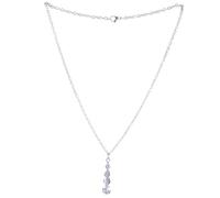 DOSERTY Elegante Cuore Vuoto E Floreale Fascino Della Lega Alla Moda Della Collana Del Pendente Accessorio Dei Monili Per, Misura unica, come descritto, come descritto