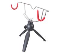 DOSERTY Metallo Ice Fishing Rod Stand Regolabile Professionale Canna Da Pesca Supporto Treppiedi Per Lago E Ice Pesca Lago Canna Da Pesca