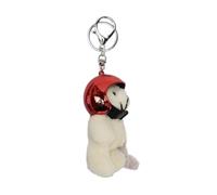 DOSERTY Portachiavi a forma di orso alla moda con decorazione unica per borsa, grazioso portachiavi a forma di orso, ornamento elegante per zaino, portachiavi per auto carino, Rosso, Taglia unica