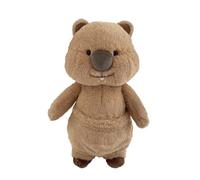 DOSERTY Realistico Coda Corta Quokkas Peluche Bambola PP Cotone Farcito Animali Gettare Cuscino per Bambini Accessori Bambola di Peluche Quokkas