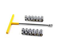 DOSERTY Unico 1/2 "Square Drive T Maniglia Chiave Chiave Strumento di Riparazione Strumento per Auto Veicolo A Forma di T Chiave Maniglia Strumento Manuale Kit di Riparazione Moto