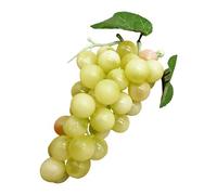 DOSERTY Uva imitata dall'aspetto naturale, adatta per varie decorazioni, tra cui casa, matrimoni, ristoranti e fotografie, mazzo di frutta decorativo